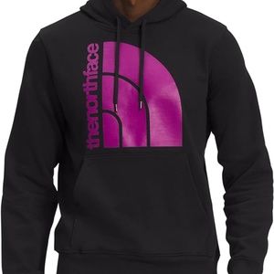 The North Face - Jumbo Half Dome Hoodie - NWT - Black/Purple